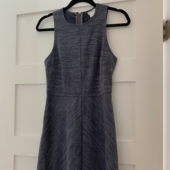 Light & navy blue short dress - Urban Outfitters - Picture 1 of 3